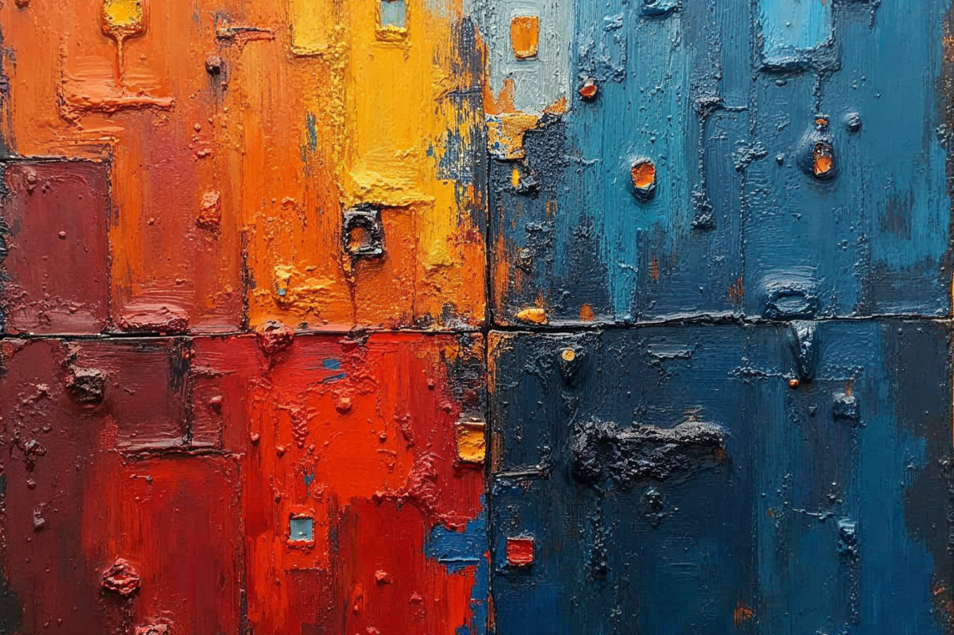 Pintura colores. BonsAI consulting diseña órganos de gobernanza y análisis de riesgos empresarial.